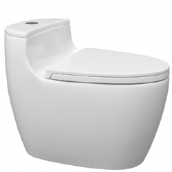 siphonic one-piece toilet/S-trap 300,400mm